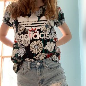 ADIDAS FLORAL SHIRT